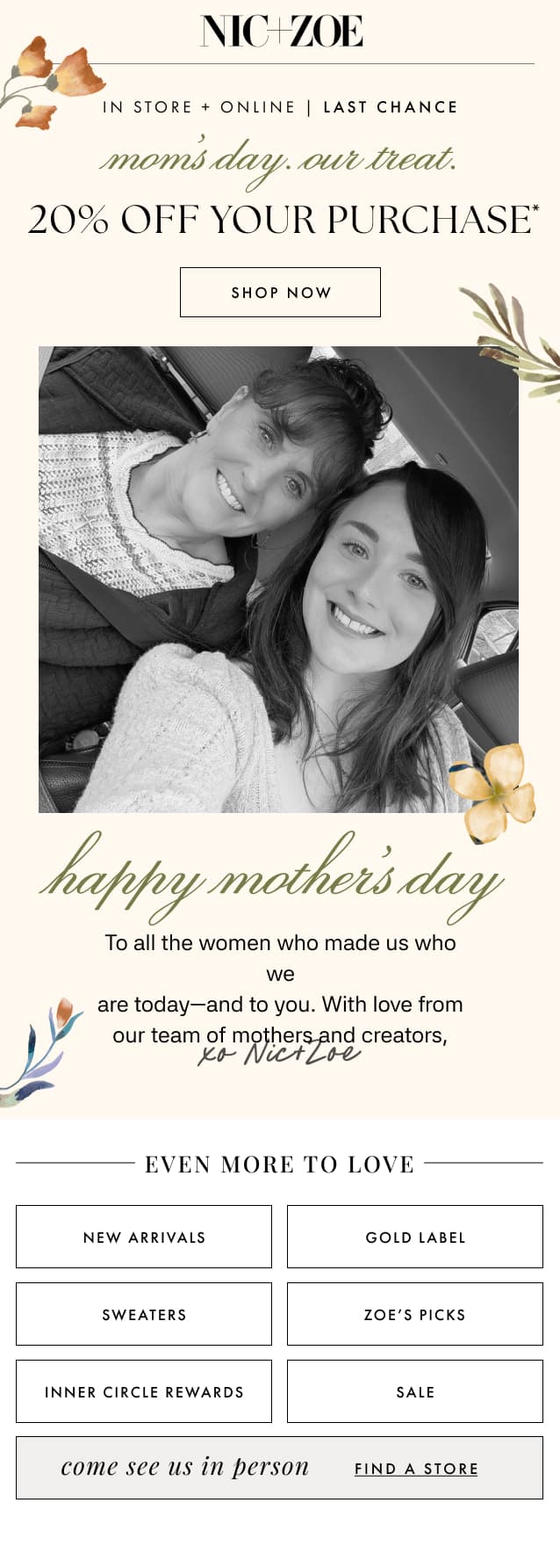 Mother's Day Branded Campaign image