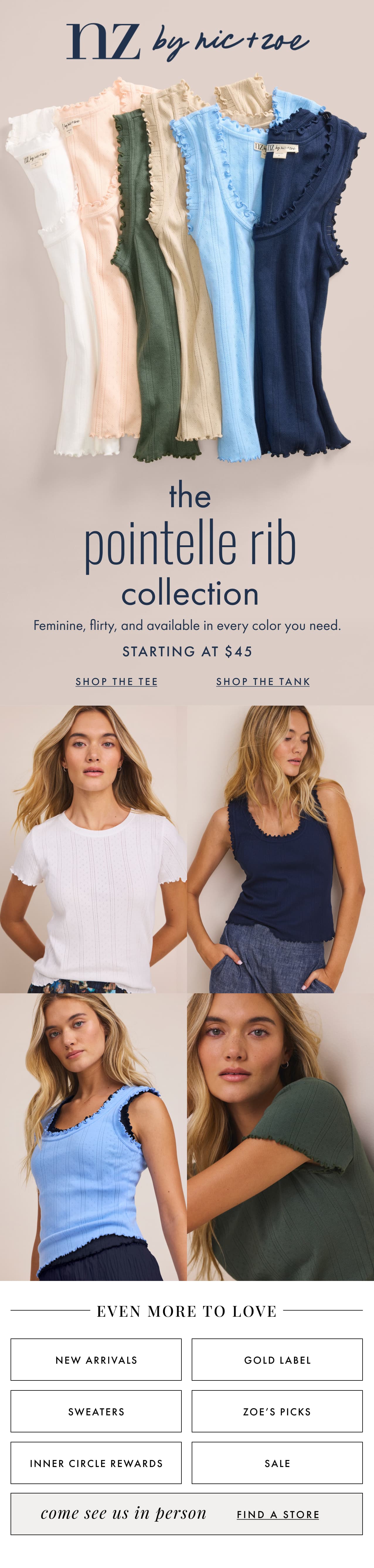 nz by NIC+ZOE brand launch image