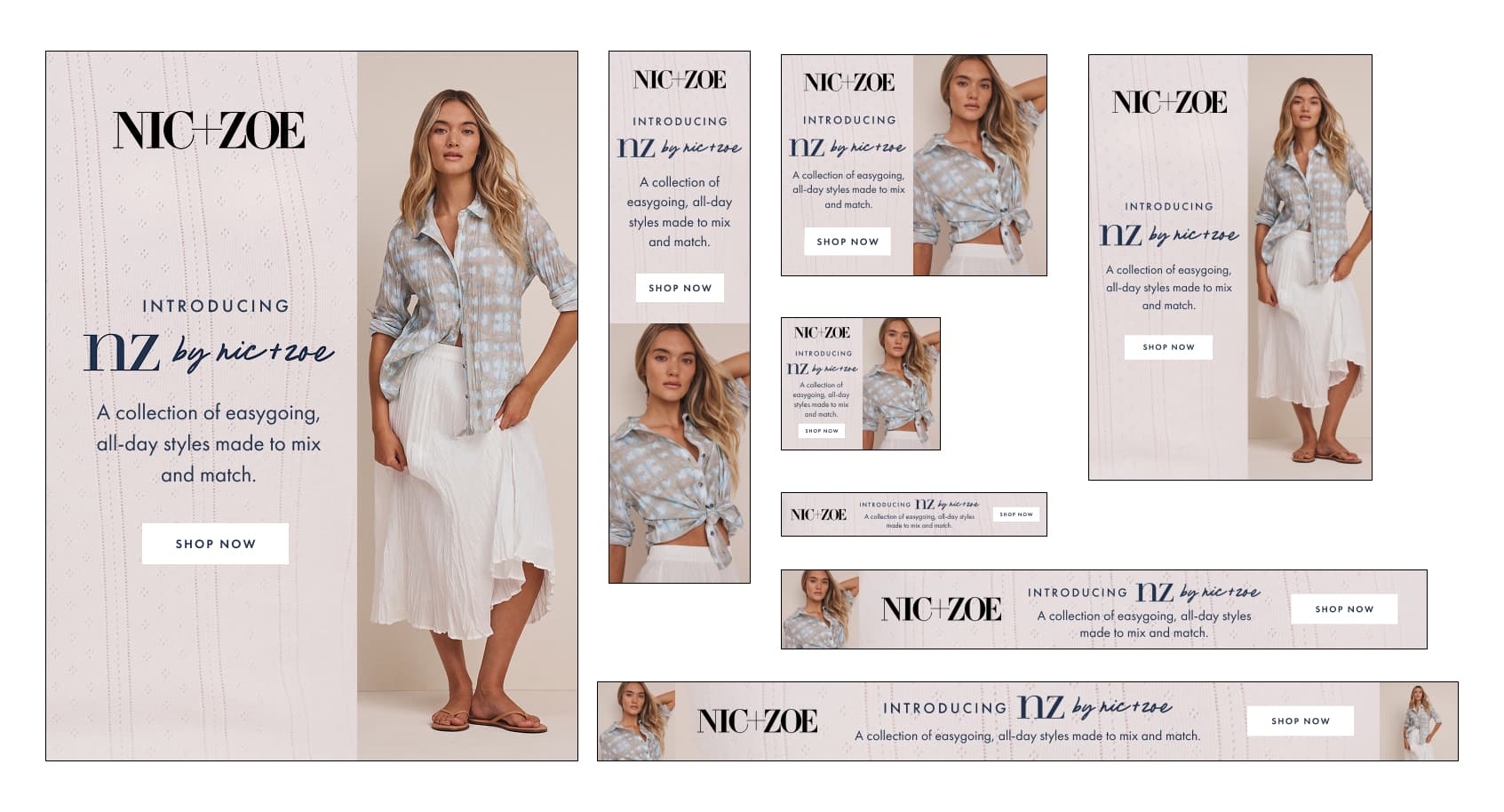nz by NIC+ZOE brand launch image